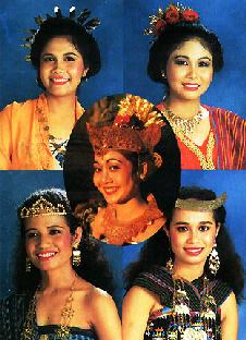 Traditional Attires of Bali, Nusa Tenggara, and Timor