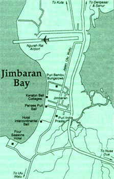 jimbaran map
