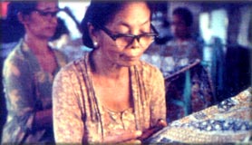 Batik making