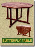 butterfly table
