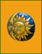 sun and moon panel set of 3