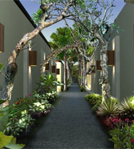 Buddha Garden Villa - Pathway