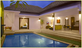 the boutique villa, discount bali hotels, kuta,bali