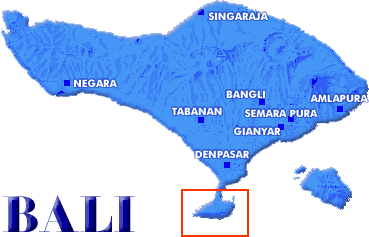 bali map