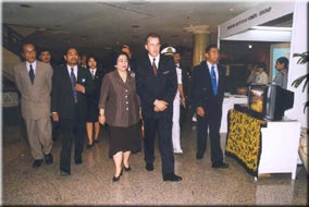 Mrs. Megawati during Coral Reef Conference - October