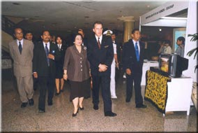 Mrs. Megawati during Coral Reef Conference - October